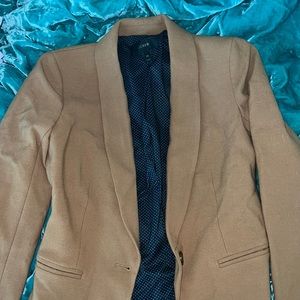 J Crew camel blazer